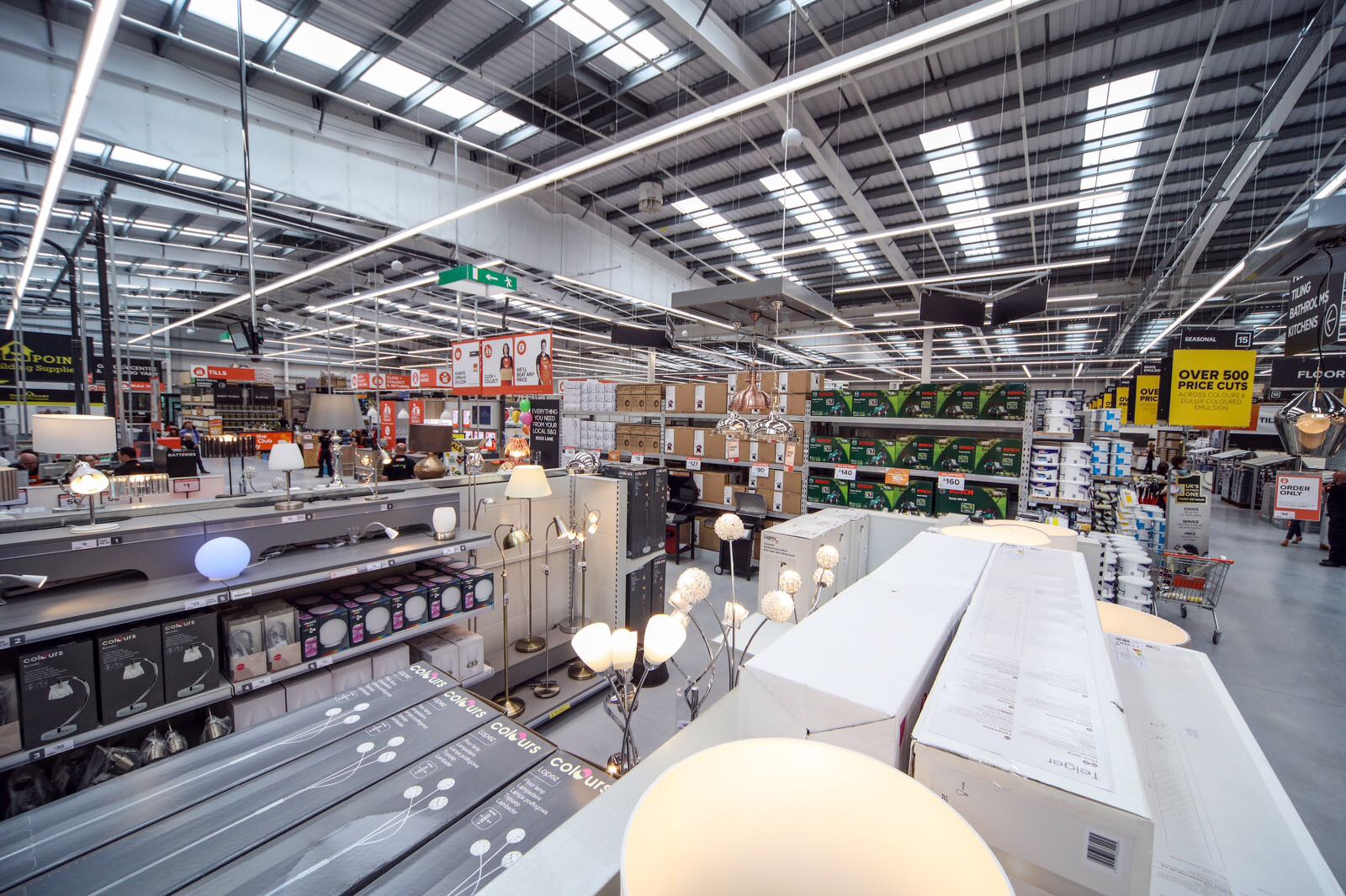 B&Q Grand Opening Liverpool Shopping Park