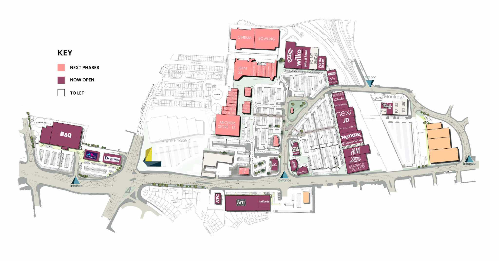 Siteplan Liverpool Shopping Park
